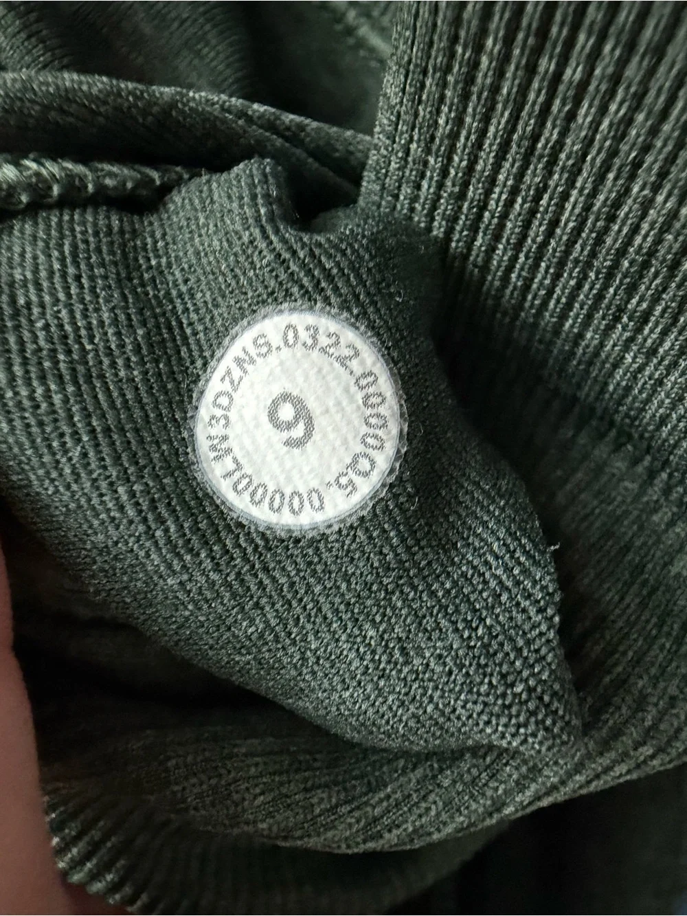 Lululemon Ebb to Street Long Sleeve Rainforest Green Size 6